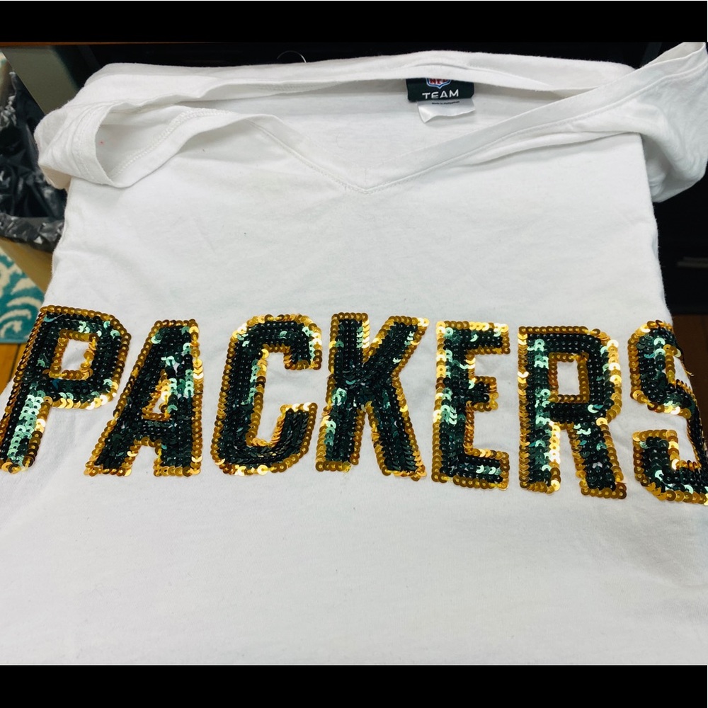 Green Bay Packers Sequin Shirt